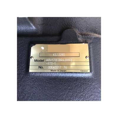 100% KSJ2285 A8V172ESBR6 الحفار المضخة الرئيسية ريكسروث A8V172 المضخة الهيدروليكية أفضل بيع